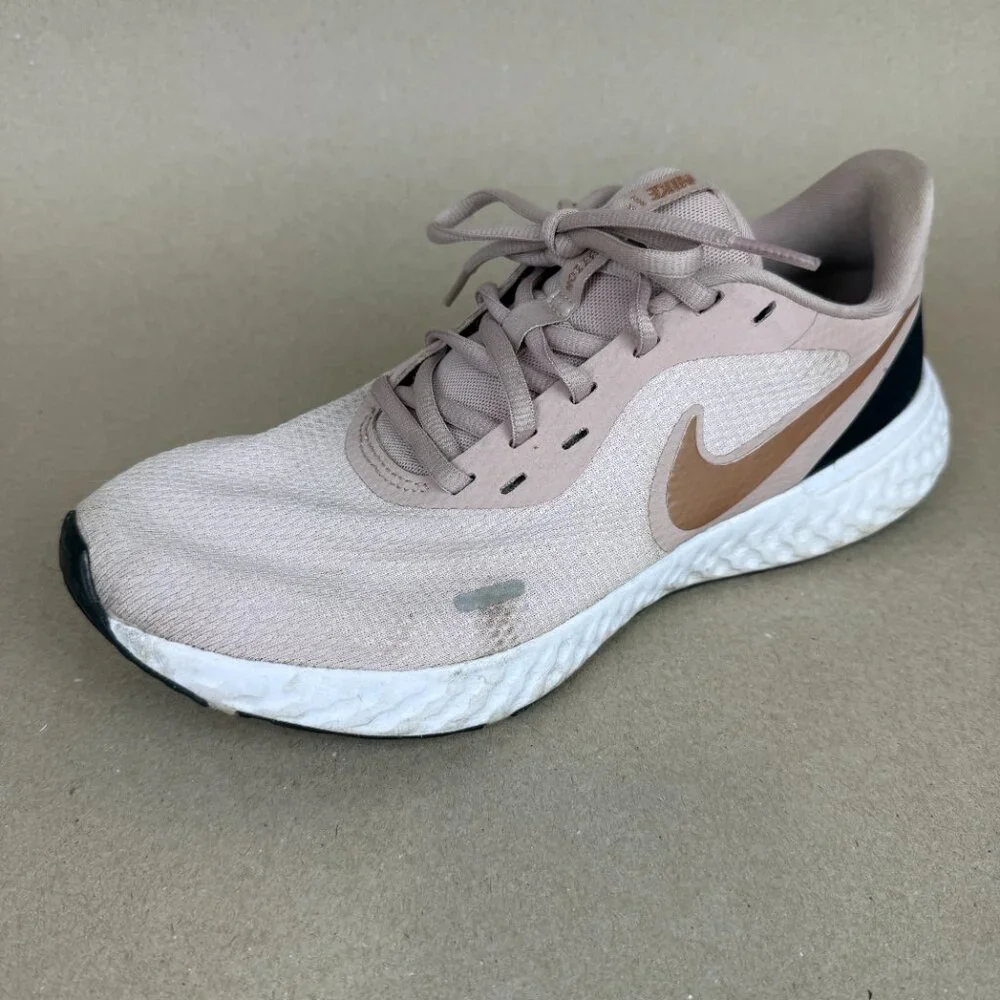 Nike Revolution 5, Barley Rose, Women's 9 - Picture 5 of 9